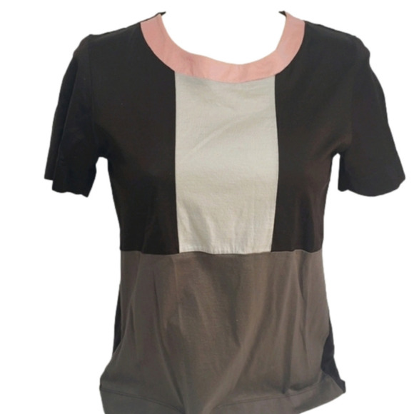 Zara Collection Colour Block Top - Picture 1 of 4
